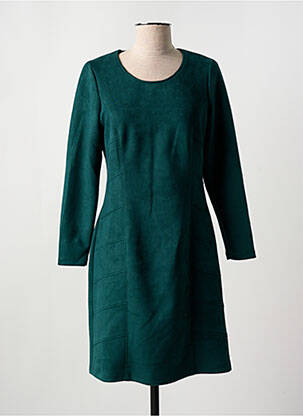 Rochie midi mâneci lungi mâneci lungi verde GREGORY PAT femeie