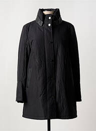 Parka mâneci lungi fără glugă negru FRANCE RIVOIRE femme