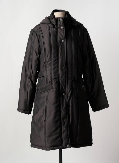 Palton lung negru FRANCE RIVOIRE femeie