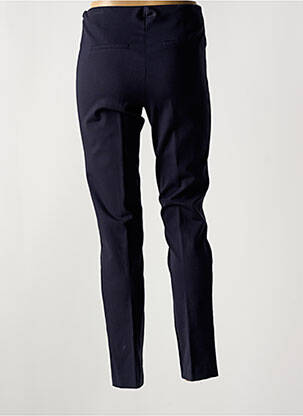 Pantalon slim talie înaltă talie înaltă albastru GUY DUBOUIS femeie