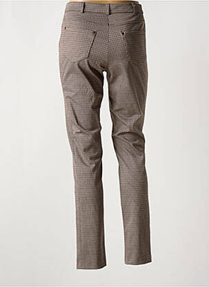 Pantalon slim elasticitate mărime normală maro MERI & ESCA femeie