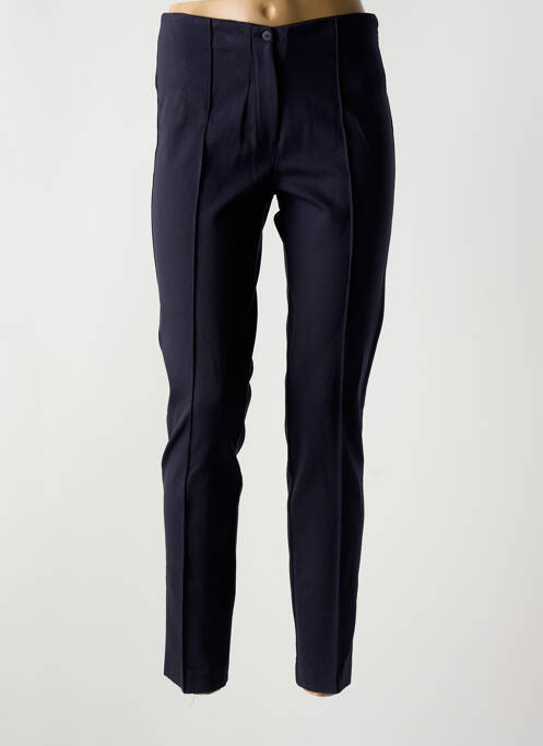 Pantalon slim albastru GUY DUBOUIS femeie