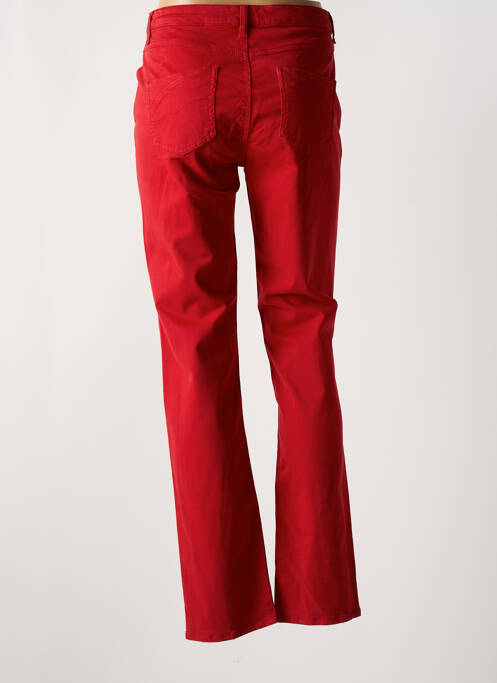 Blugi cu croială slim roșu MERI & ESCA femeie