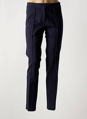 Pantalon slim albastru GUY DUBOUIS femeie