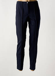 Pantalon slim talie elastică talie înaltă albastru GUY DUBOUIS femme