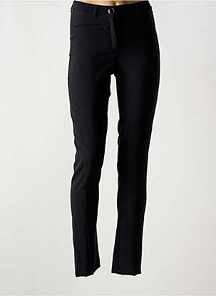 Pantalon slim talie înaltă talie înaltă negru GREGORY PAT femeie