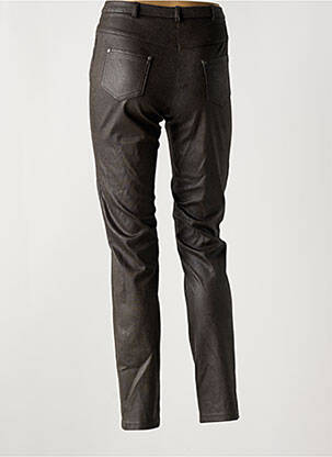 Pantalon slim elasticitate mărime normală maro MERI & ESCA femeie