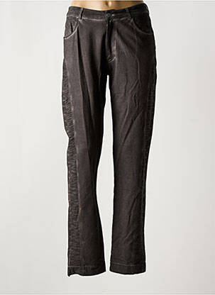 Pantalon slim elasticitate mărime normală maro MERI & ESCA femeie