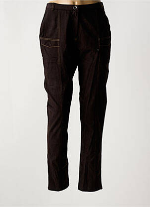Pantalon slim maro GUY DUBOUIS femeie