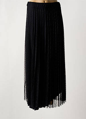 Fustă lungă negru COULEURS DU TEMPS femeie