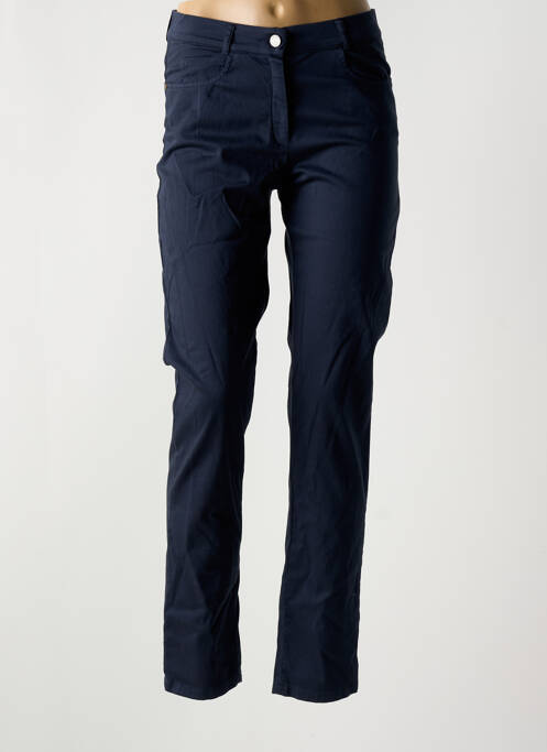 Pantalon slim albastru GUY DUBOUIS femeie