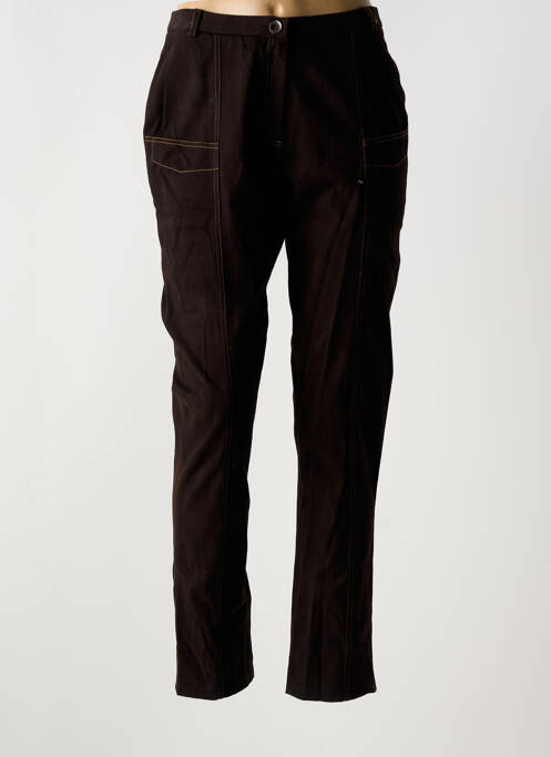 Pantalon slim maro GUY DUBOUIS femeie