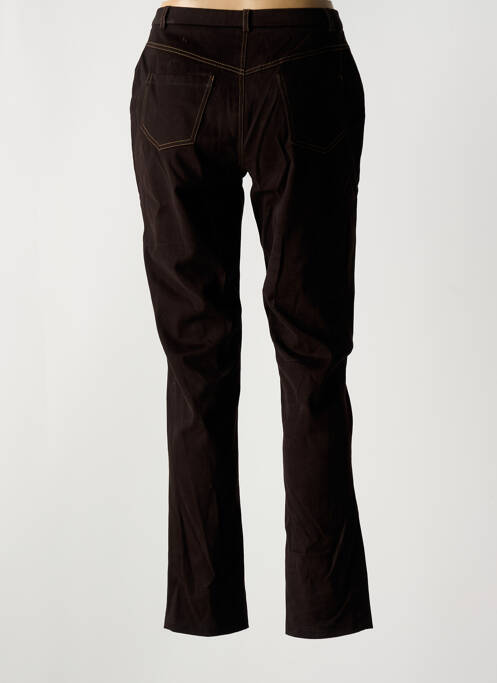Pantalon slim maro GUY DUBOUIS femeie