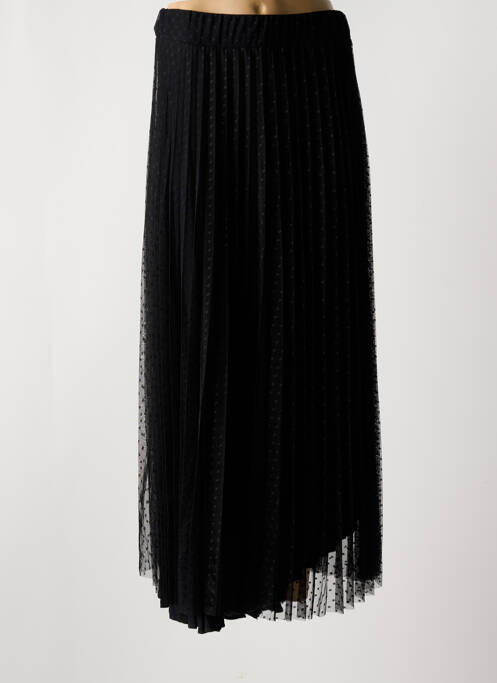 Fustă lungă negru COULEURS DU TEMPS femeie