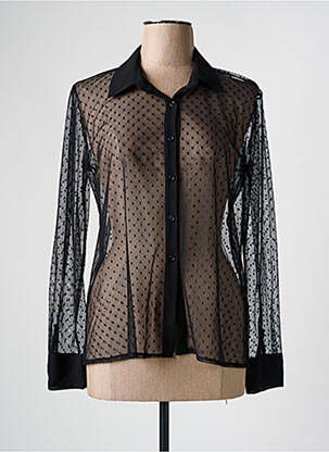 Cămașă negru COULEURS DU TEMPS femeie