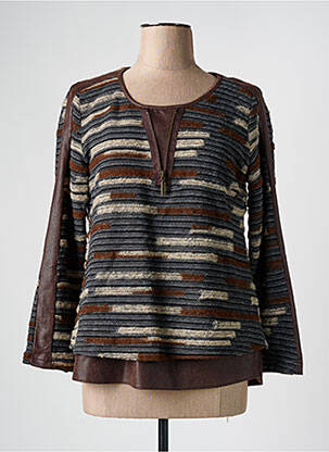 Pulover maro MERI & ESCA femeie