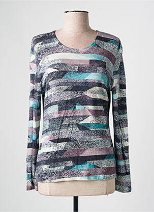 Tricou mâneci lungi mâneci lungi gri GUY DUBOUIS femeie