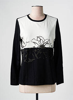 Tricou mâneci lungi mâneci lungi negru MERI & ESCA femeie