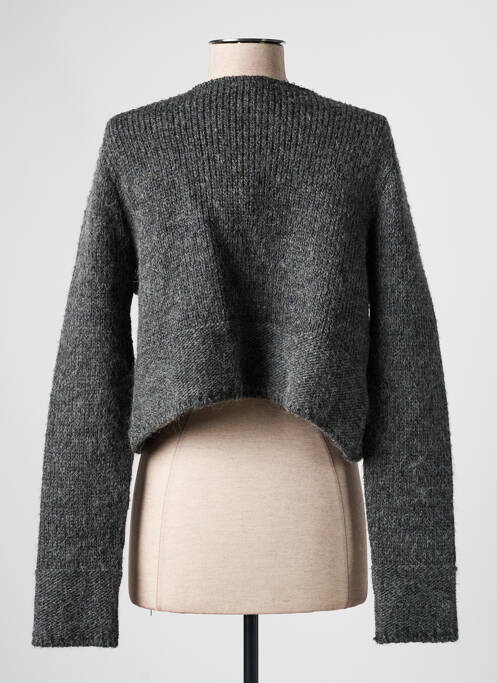 Vestă cu mâneci lungi gri MERI & ESCA femeie