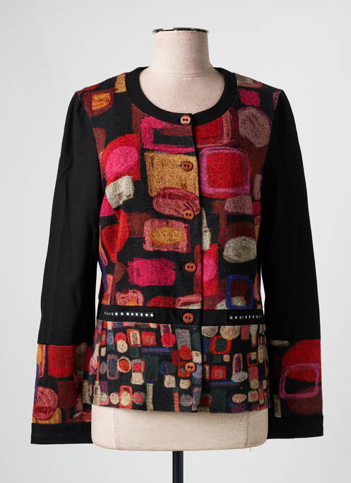 Vestă cu mâneci lungi negru GUY DUBOUIS femeie