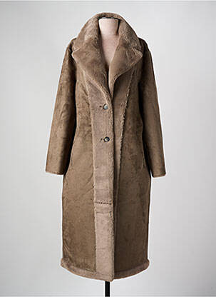 Palton lung maro YAYA femeie