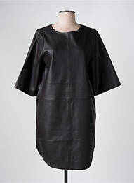 Rochie scurtă mâneci 3/4 mâneci 3/4 negru YAYA femme