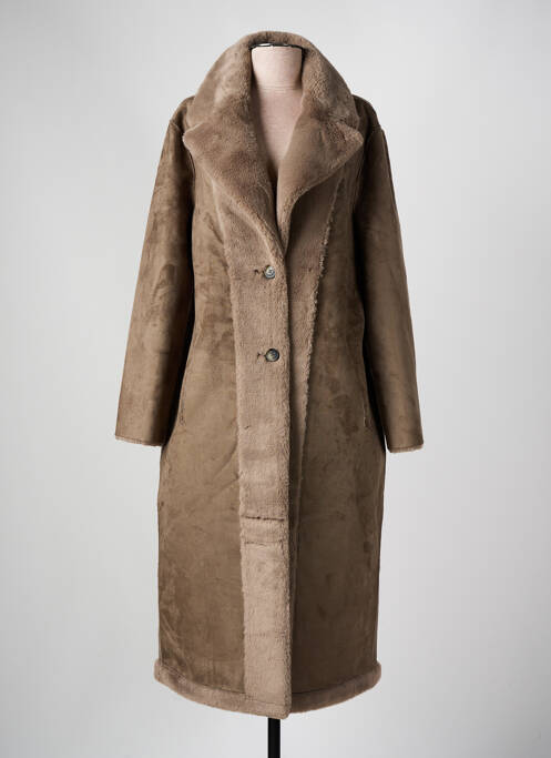 Palton lung maro YAYA femeie