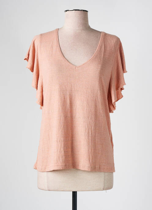 Tricou roz MOLLY BRACKEN femeie