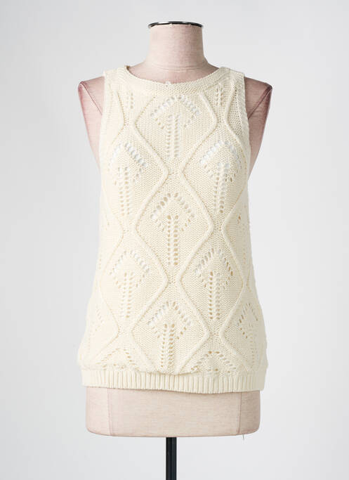 Pulover alb YAYA femeie