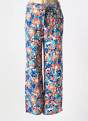 Pantalon larg albastru MOLLY BRACKEN femeie