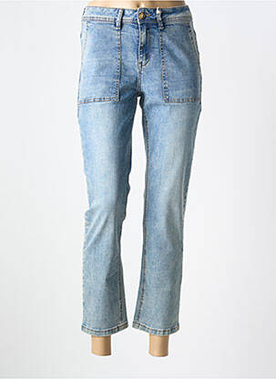 Blugi cu croială slim albastru RED BUTTON femeie