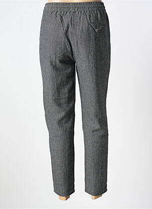 Pantalon drept talie elastică mărime normală negru MOLLY BRACKEN femeie