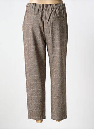 Pantalon 7/8 talie înaltă talie înaltă maro MOLLY BRACKEN femeie