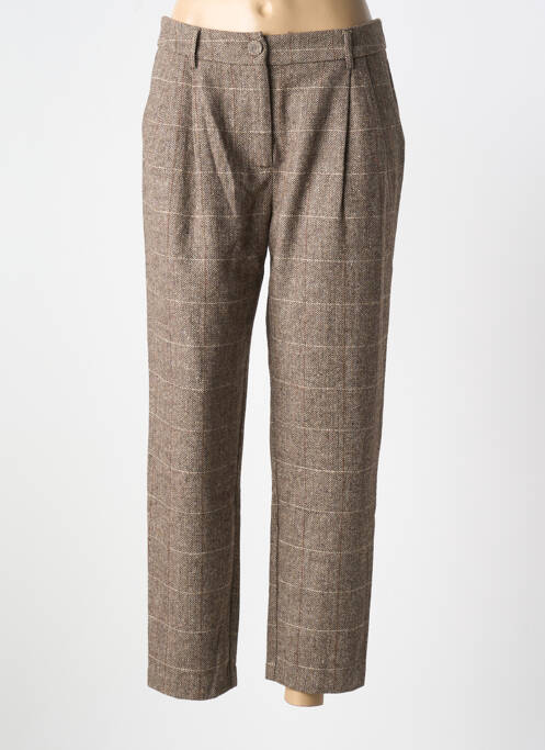 Pantalon 7/8 maro MOLLY BRACKEN femeie