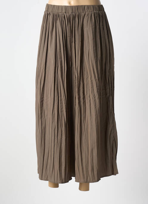 Pantalon larg maro YAYA femeie