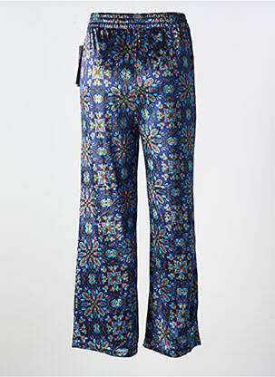 Pantalon drept elasticitate mărime normală albastru AGATHE & LOUISE femeie