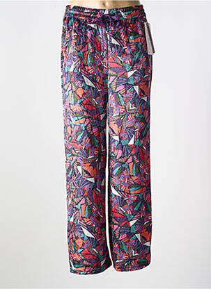 Pantalon drept violet AGATHE & LOUISE femeie