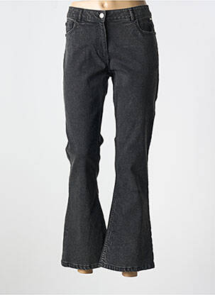 Blugi cu croială evazată negru AGATHE & LOUISE femeie