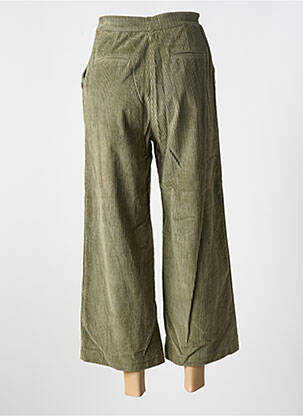 Pantalon 7/8 talie înaltă talie înaltă verde AGATHE & LOUISE femeie
