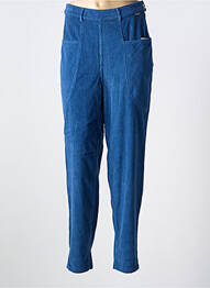 Pantalon slim elasticitate talie înaltă albastru AGATHE & LOUISE femme