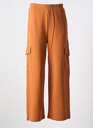 Pantalon cargo talie elastică mărime normală portocaliu AGATHE & LOUISE femme