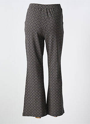 Pantalon evazat elasticitate mărime normală negru AGATHE & LOUISE femeie