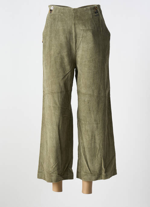 Pantalon 7/8 verde AGATHE & LOUISE femeie