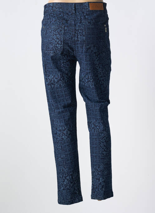 Blugi cu croială slim albastru AGATHE & LOUISE femeie