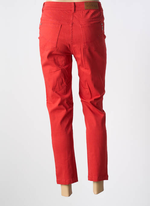 Blugi cu croială slim roșu AGATHE & LOUISE femeie