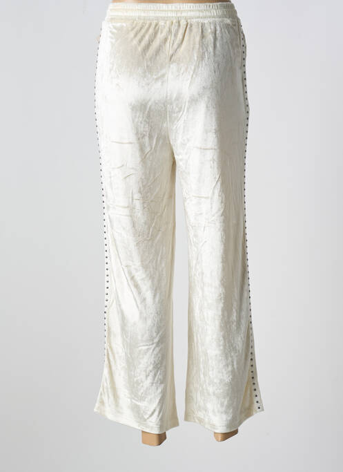 Pantalon drept bej AGATHE & LOUISE femeie