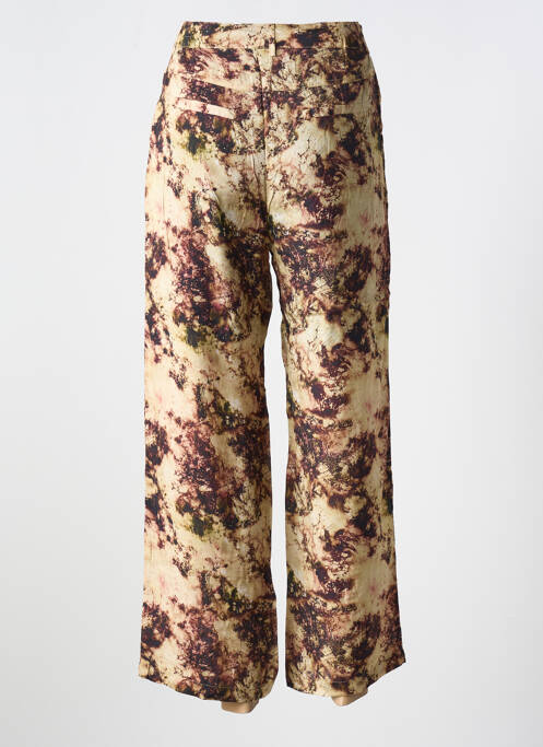 Pantalon drept bej AGATHE & LOUISE femeie