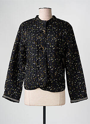 Jachete casual guler rotund negru AGATHE & LOUISE femeie