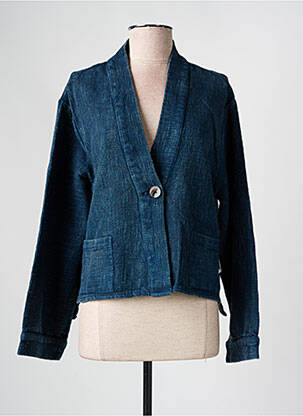 Jachete casual buzunare albastru AGATHE & LOUISE femeie