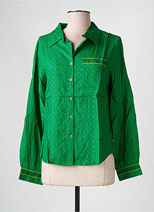 Cămașă verde AGATHE & LOUISE femeie